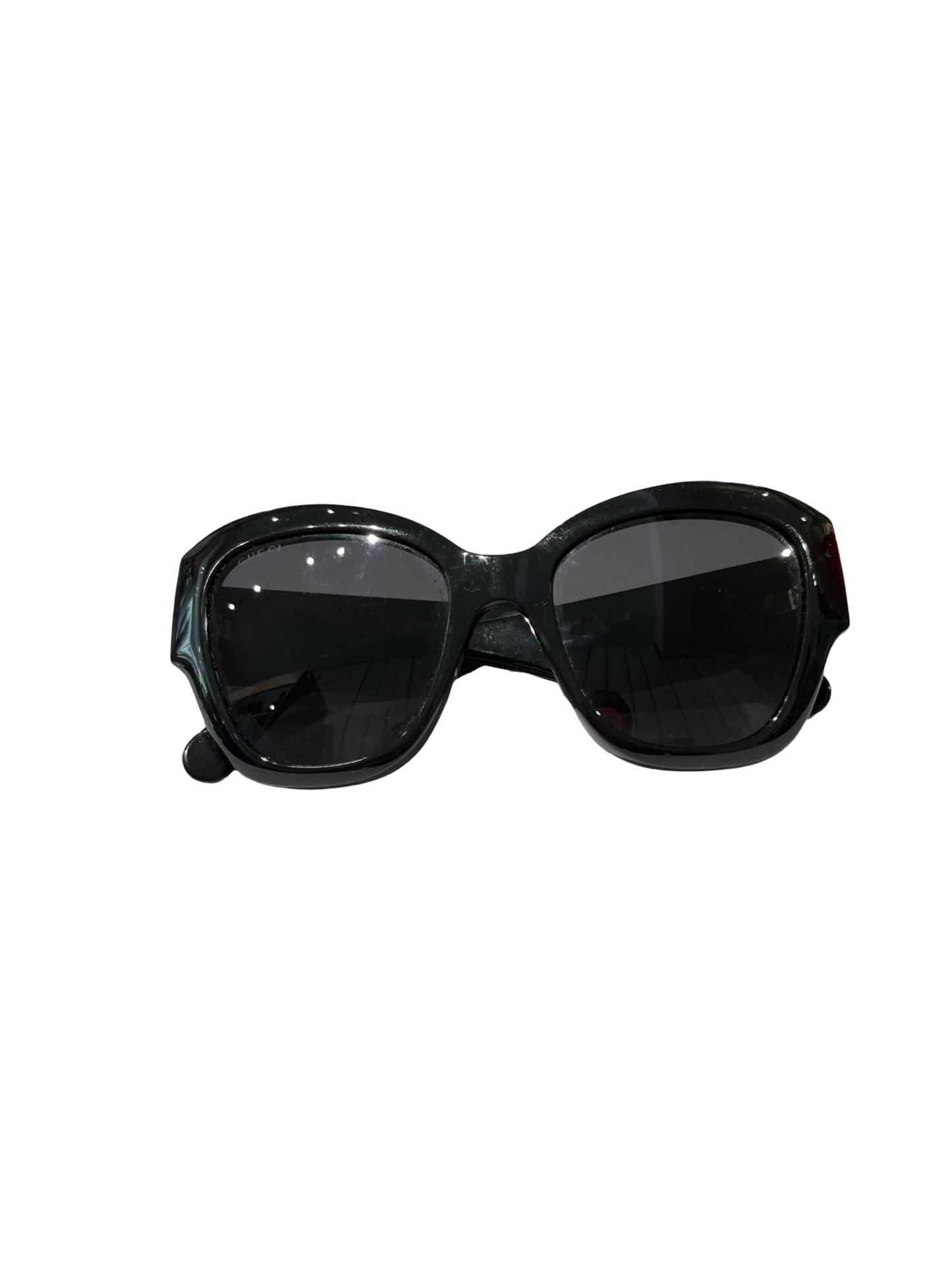 Gucci Oversized Black Acetate Sunglasses