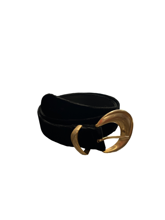 Ann Taylor  Black Velvet Belt