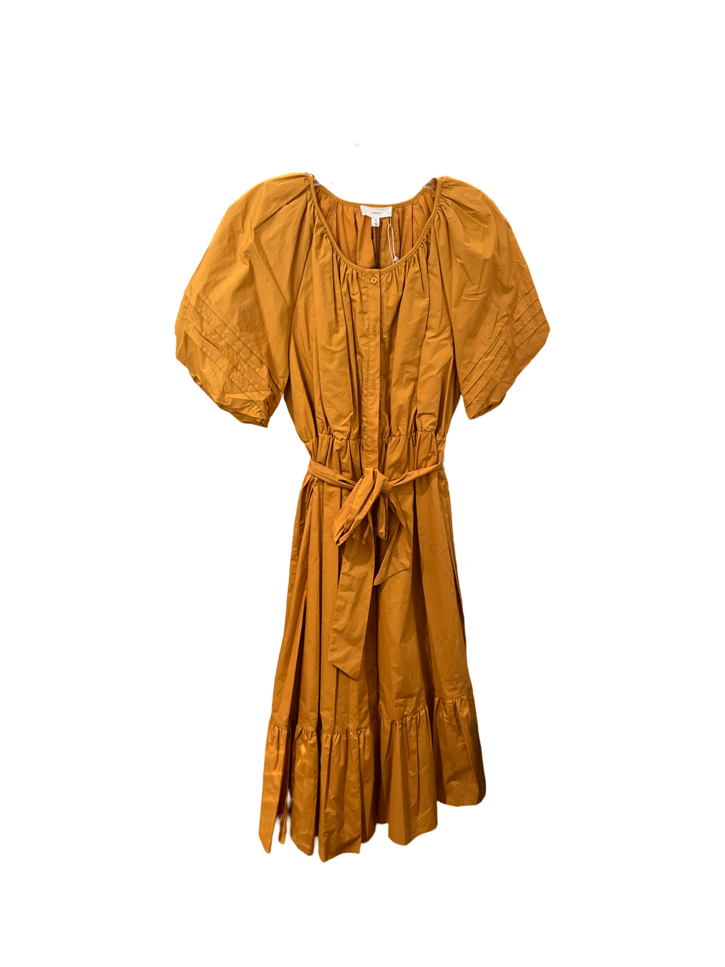 A love A Mustard Yellow Wrap Dress