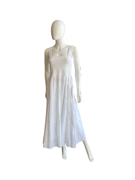 Sea Folly Faithful white beach dress /L