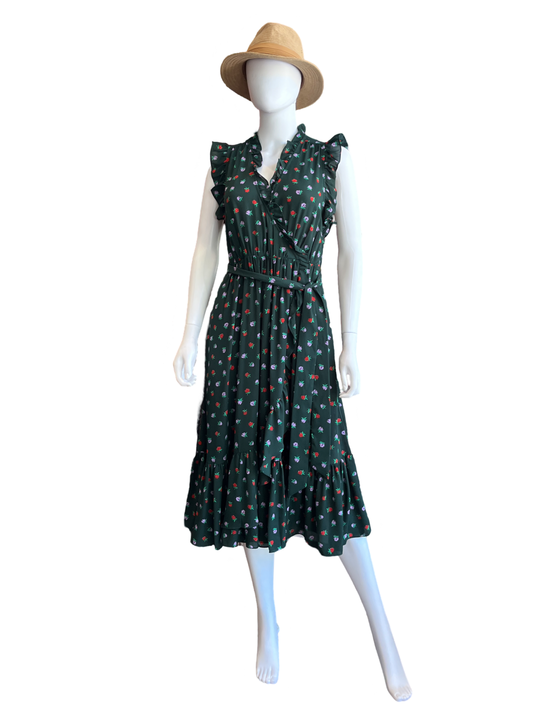 Kate Spade Green Wild Floral Dress /4