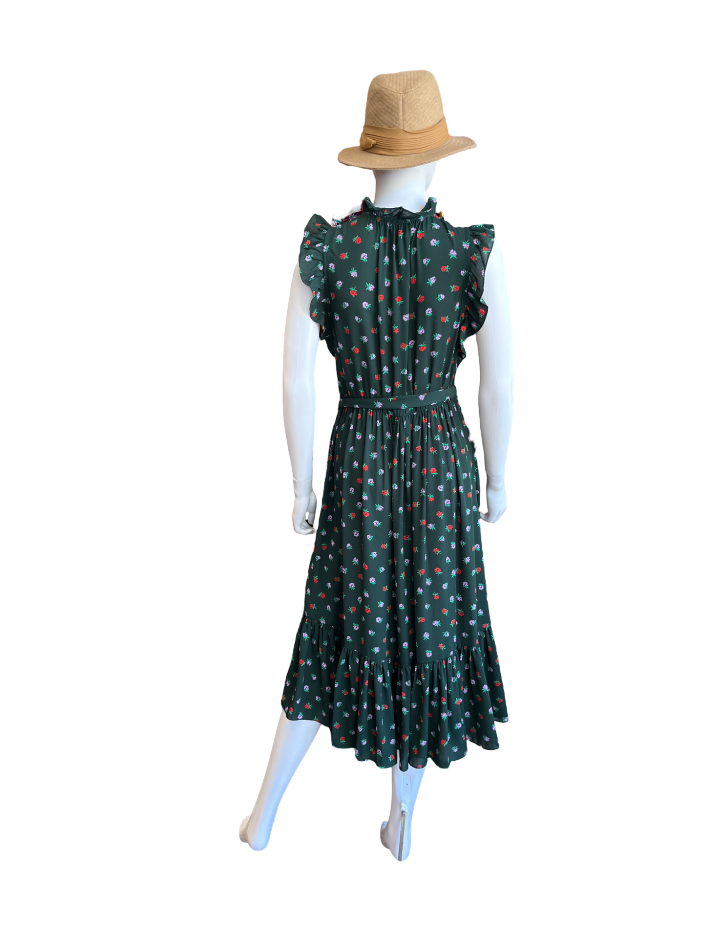 Kate Spade Green Wild Floral Dress /4