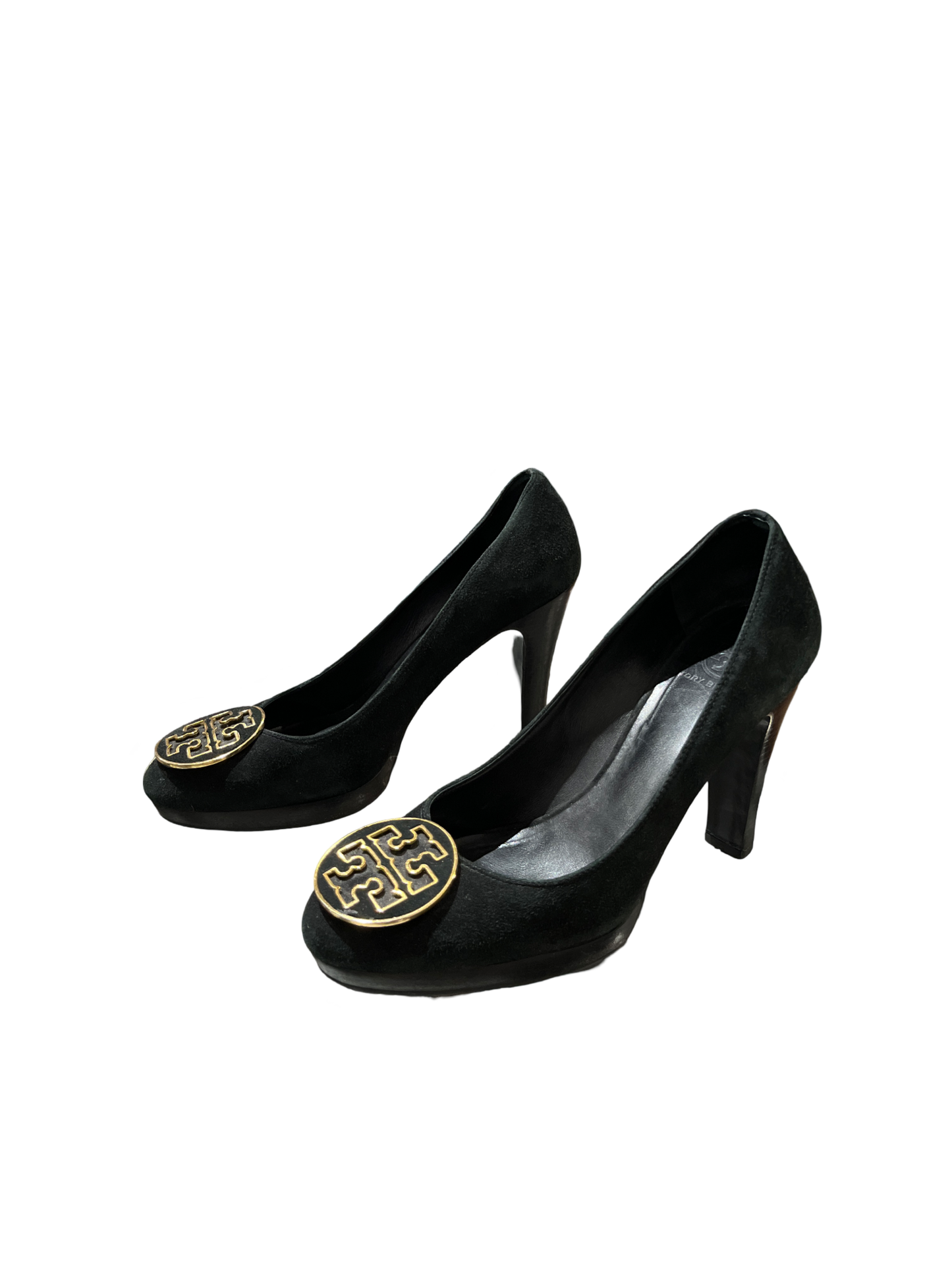 Tory Burch Black Suede Pumps /9M