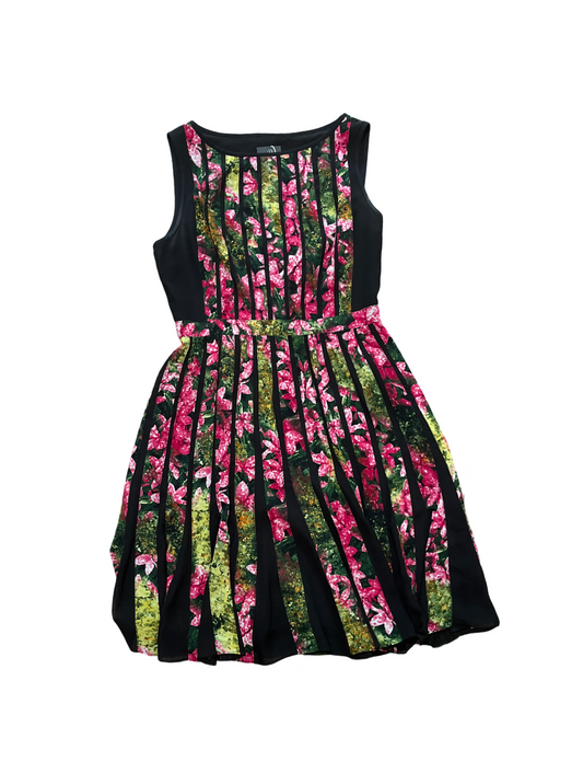 Adrianna Papell Pleated Floral Print Dress /8