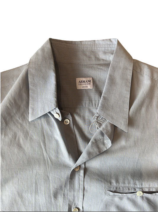 Armani Collezioni Men's Button Down /L